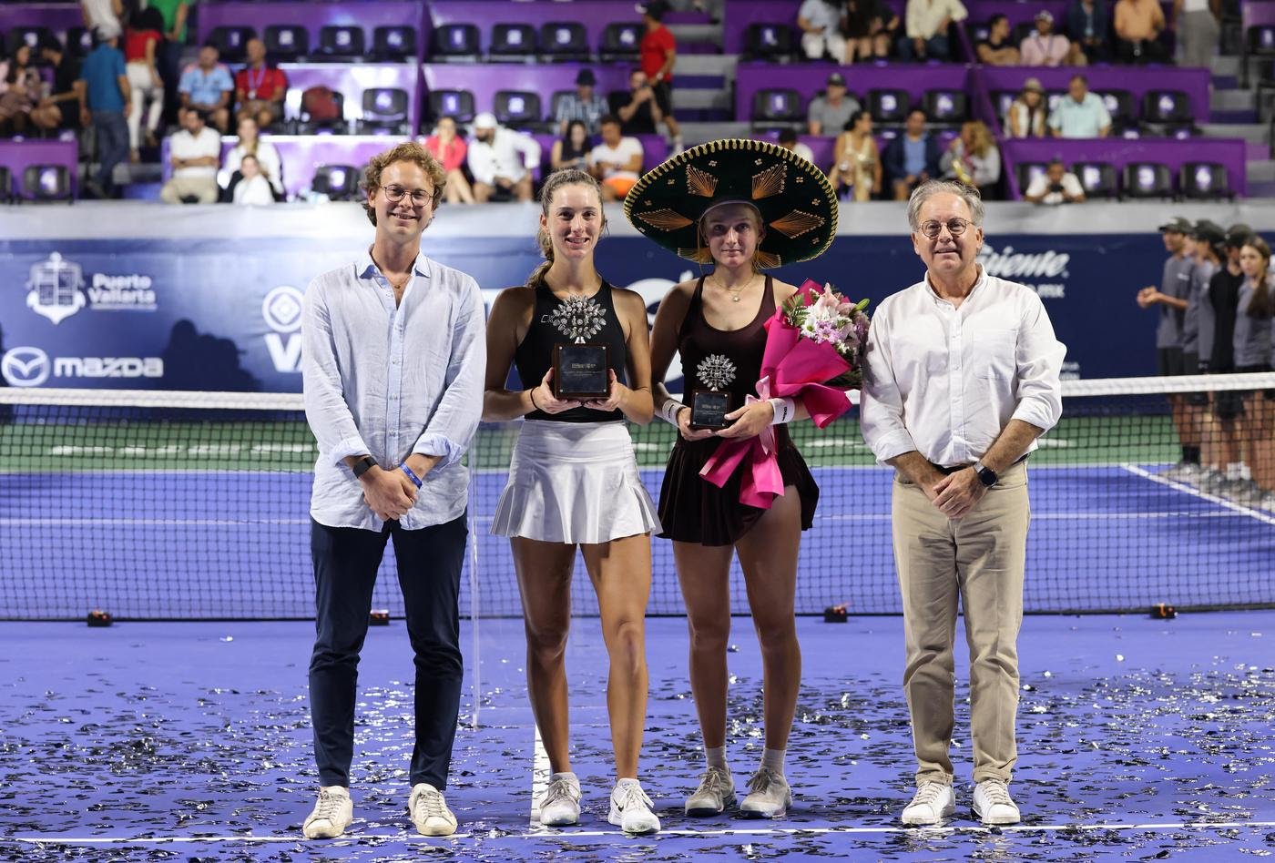 McCartney Kessler se corona como la primera campeona del WTA 125 Puerto Vallarta.