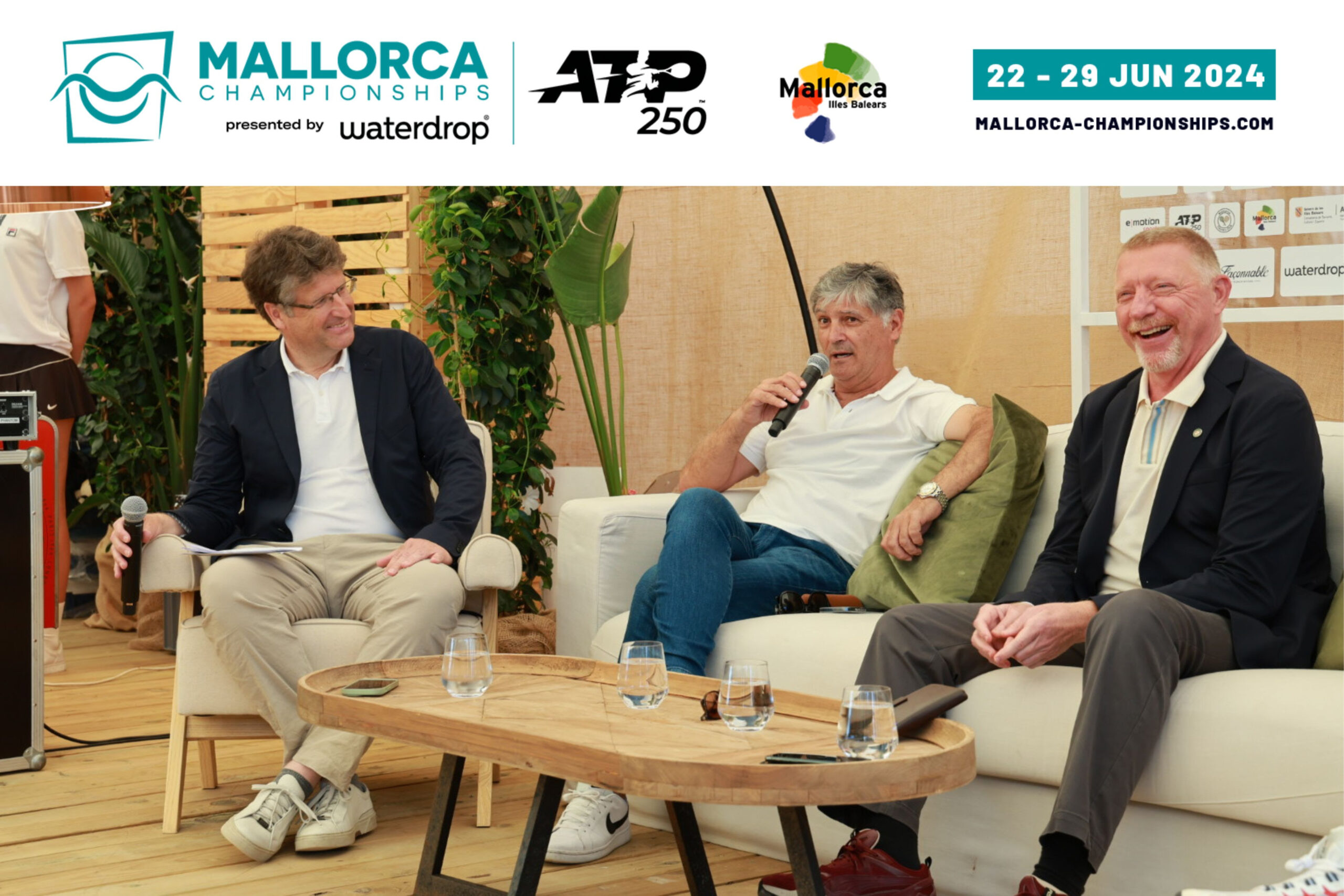 Toni Nadal, Boris Becker y Tommy Haas Deslumbran en el Mallorca Championships con Sus Perspectivas sobre el Tenis