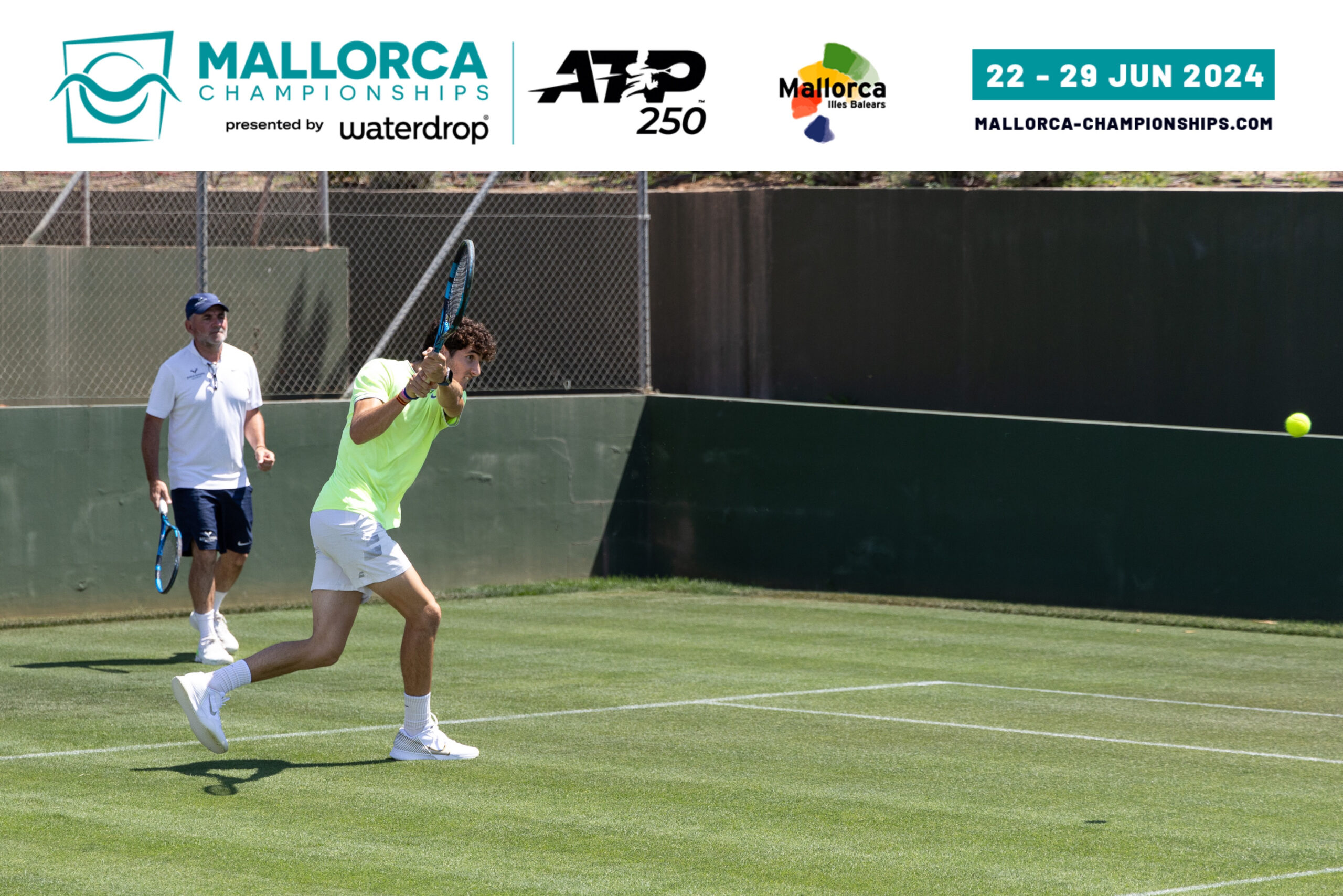 “Joan Nadal, el talento emergente, recibe una Wild Card para el ATP 250 Mallorca Championships”